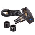 Amscope 3MP USB 3.0 High-sensitivity Color CMOS C-Mount Microscope Camera with Reduction Lens MU303-FL